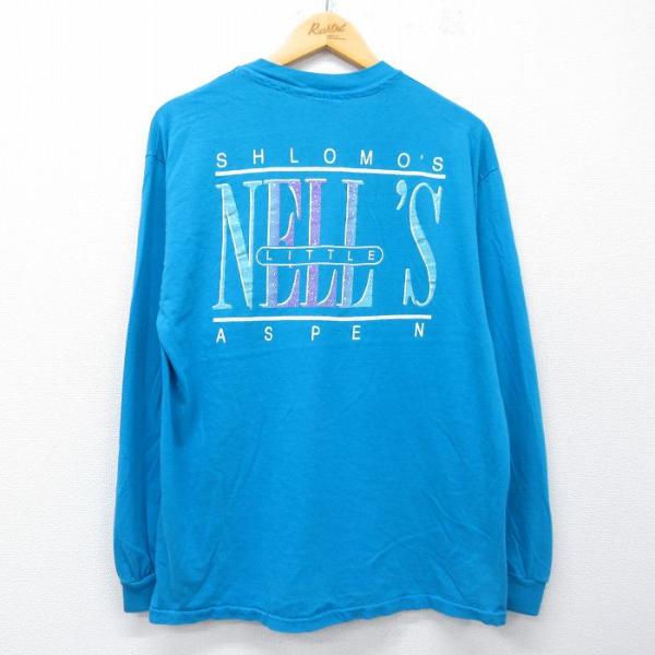 Hanes（ヘインズ） L/古着 長袖 ビンテージ Tシャツ メンズ 90年代 90s
