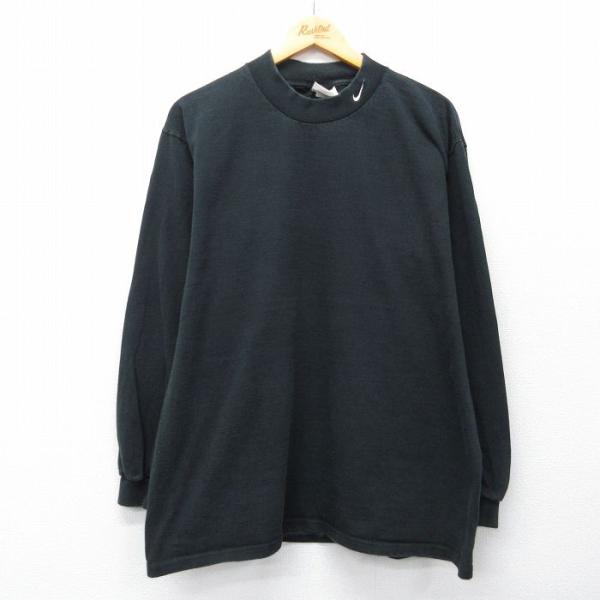 NIKE（ナイキ） XL/古着 長袖 Tシャツ メンズ 90年代 90s ワンポイント