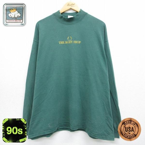 THE XL/古着 長袖 ビンテージ Tシャツ メンズ 90年代 90s THE BODY