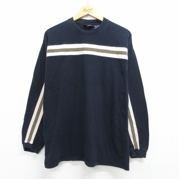 L/古着 FADED GLORY 長袖 ビンテージ Tシャツ メンズ 90年代 90s