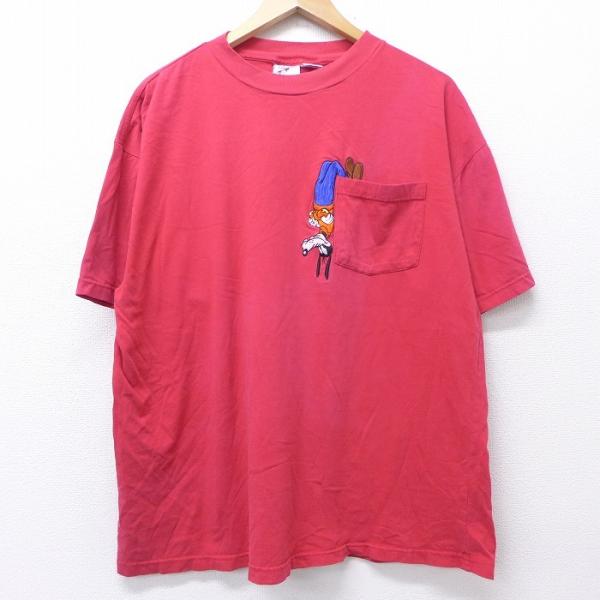 XL/古着 半袖 ビンテージ Tシャツ 00s ディズニー DISNEY グーフィー