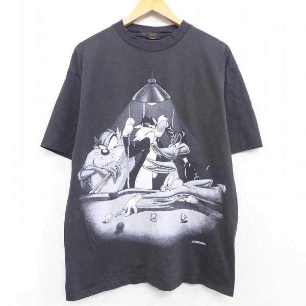 XL/古着 半袖 ビンテージ Tシャツ 90s ルーニーテューンズ LOONEY