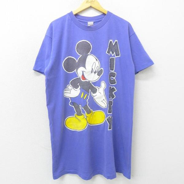 XL/古着 半袖 ビンテージ Tシャツ メンズ 90s ディズニー DISNEY