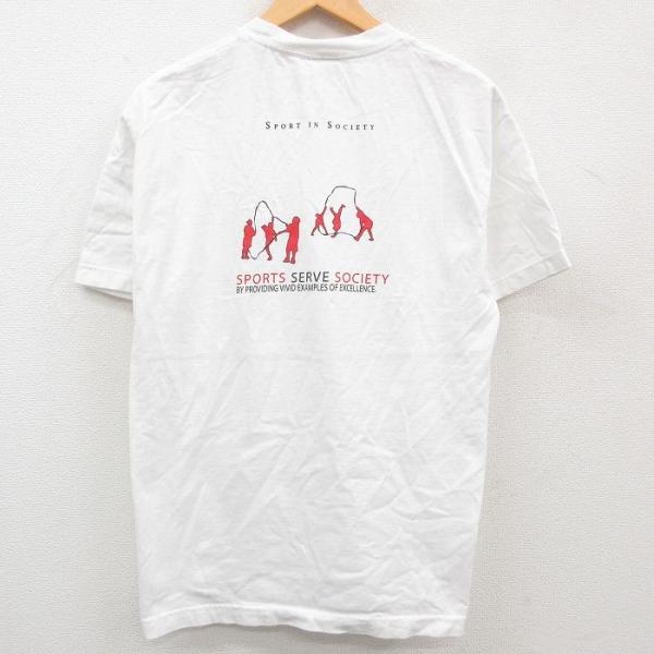 L/古着 ニューバランス 半袖 ビンテージ Tシャツ メンズ 00s ダブル