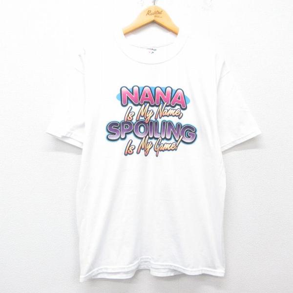 nana XL/古着 ジャージーズ 半袖 ビンテージ Tシャツ メンズ 00s NANA