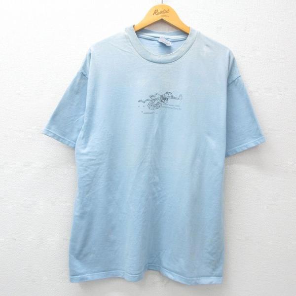Hanes XL/古着 ヘインズ 半袖 ビンテージ Tシャツ メンズ 00s