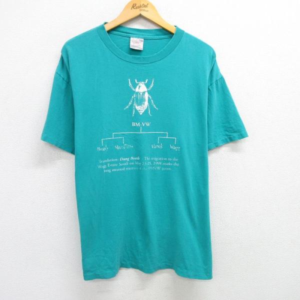 XL/古着 オニータ ONEITA 半袖 ビンテージ Tシャツ メンズ 90s 虫