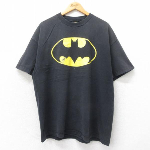 XL/古着 半袖 ビンテージ Tシャツ メンズ 00s DCコミックス バットマン 