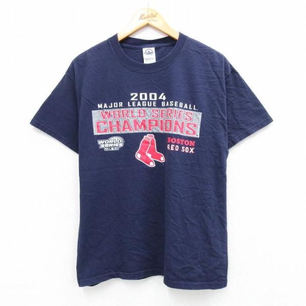 MLB 【50%OFF】M/古着 半袖 ビンテージ Tシャツ メンズ 00s MLB