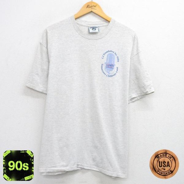 Lee（リー） XL/古着 半袖 ビンテージ Tシャツ メンズ 90s マイク 