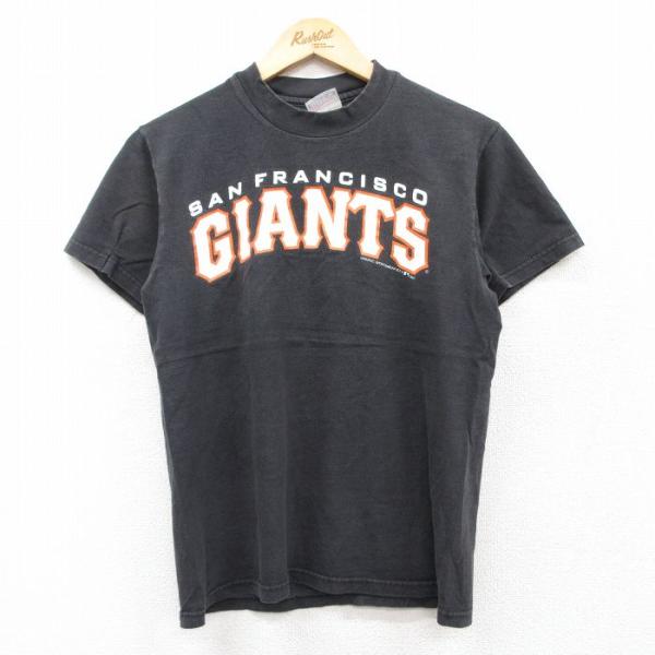 Hanes（ヘインズ） S/古着 半袖 ビンテージ Tシャツ メンズ 90s MLB