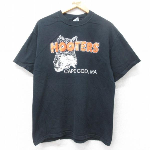 L/古着 半袖 ビンテージ Tシャツ メンズ 00s フーターズ コットン  