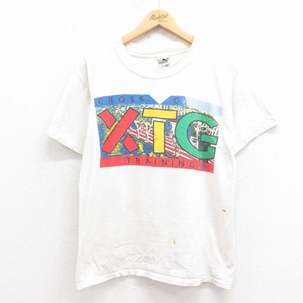 プーマtシャツ.80s L'Appartement DEUXIEME CLASSE - レア【80's ヴィンテージ