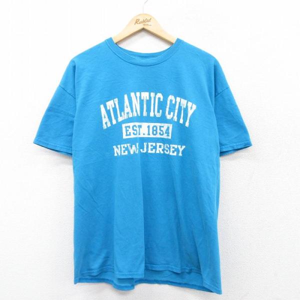 XL/古着 半袖 ビンテージ Tシャツ メンズ 00s アトランティックシティ
