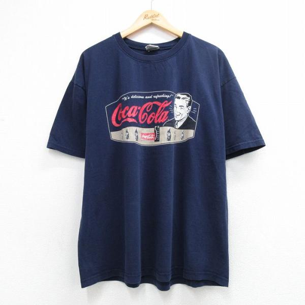 XL/古着 半袖 ビンテージ Tシャツ メンズ 90年代 90s コカコーラ