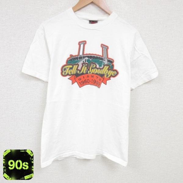 MLB L/古着 オニータ 半袖 ビンテージ Tシャツ メンズ 90s MLB