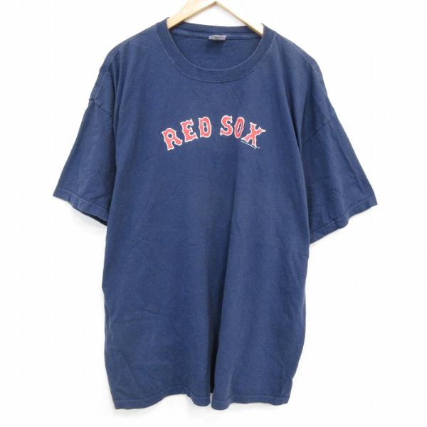 XL/古着 半袖 ビンテージ Tシャツ メンズ 00s MLB ボストン