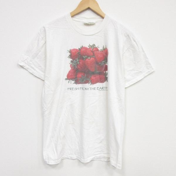 The EARTH L/古着 PLANT THE EARTH 半袖 ビンテージ Tシャツ メンズ 90