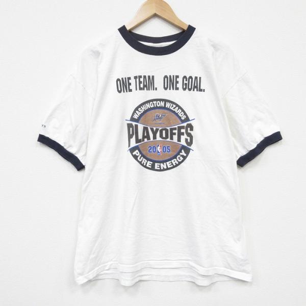XL/古着 半袖 ビンテージ Tシャツ メンズ 00年代 00s NBA ワシントン