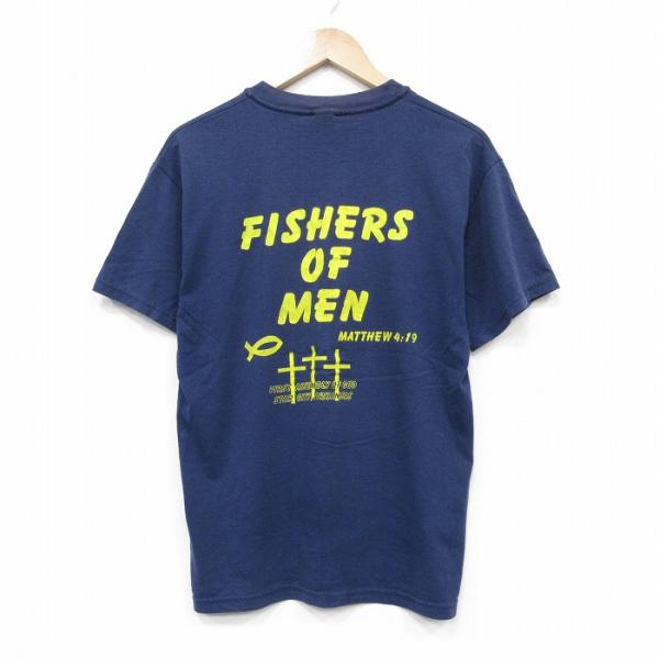 M/古着 ヘインズ 半袖 ビンテージ Tシャツ メンズ 00年代 00s 十字架