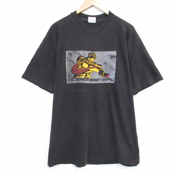 XL/古着 ヘインズ 半袖 ビンテージ Tシャツ メンズ 80年代 80s