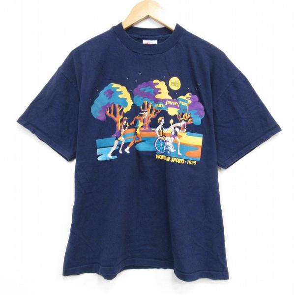 ビンテージ 半袖 スウェット blue devils 古着 Tシャツ ラグラン XL/古着 半袖 ビンテージ Tシャツ メンズ 90年代 90s スポーツ