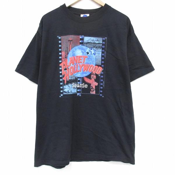 XL/古着 半袖 ビンテージ Tシャツ メンズ 90年代 90s プラネット