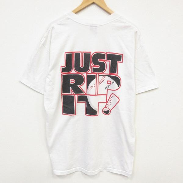 XL/古着 半袖 ビンテージ Tシャツ メンズ 90年代 90s JUST 大きい