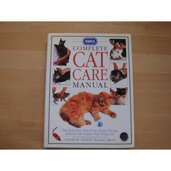 「タイトル」表紙の端に軽い焼け有「中古」RSPCA Complete Cat Care Manual/アンドリュー・エドニー 洋書箱(4)「ISBN」9780863188565「発売日」 1992/9/10「サイズ」単行本（ハードカバー）「...