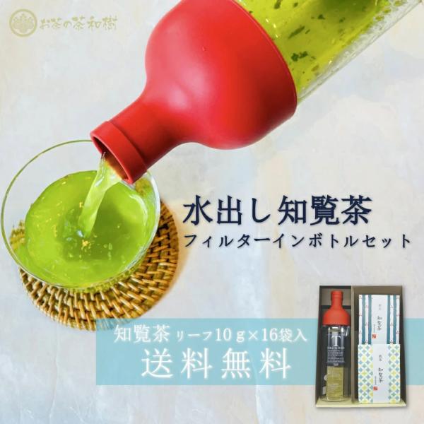 フィルターインボトルと水出し緑茶のセット10g×16袋入 [ お茶