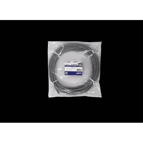 (10m巻) JAPPY VCT-F  0.5SQX 6C 10M JP ミニ定尺品(VCTF) 0.5SQ