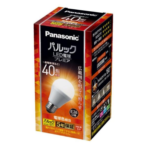 パルックプレミア広配光40形 E26 4549980719800 (P)LDA4LGSK4F : 古河