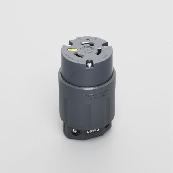 アメリカン電機 3324N-L6 引掛形 コネクタボディ 4948265618089