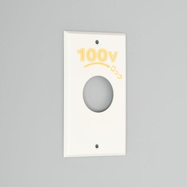 アメリカン電機 1141N-100エンプラプレート 引掛小穴用 4948265678557