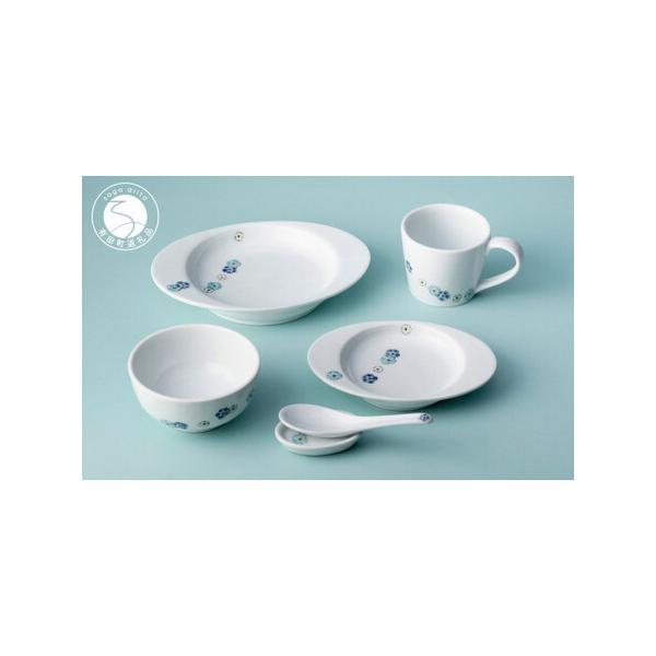 ふるさと納税 肥前赤絵窯元 鷹巣 お食い初め器揃え 男の子用 百日