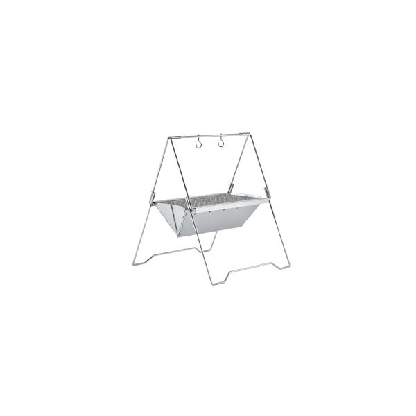 ■ 容量　セット内容：焚き火ベース solo　材質：炉・フレーム・フック・焼き網／ステンレス鋼　使用サイズ：ワイヤー／約46×50×55（高さ）cm、炉／約45×26.5×14（高さ）cm、収納サイズ／約46×36×8.5（厚さ）cm　重量...