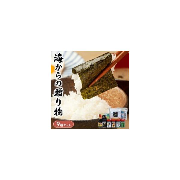 ふるさと納税 佐田海苔店 海からの贈り物９種セット _U12-0032 熊本県宇土市