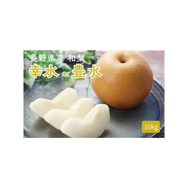 ■ 容量　【先行予約】2026年発送　幸水または豊水　約10kg（16〜40玉）　※品種・玉数はお選びいただけません。■ 配送について　配送業者：ヤマト運輸　　※その年の気候により発送時期に変動がございます。ご了承ください。　※発送時期が近...