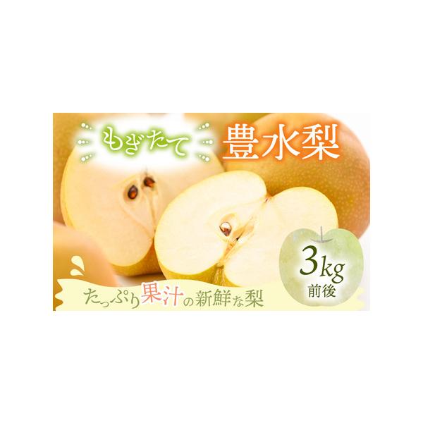 ■ 容量　■ 内容量等　豊水梨：3kg前後（5〜8個）　　■ 原材料　豊水梨　　■ 本品に含まれるアレルギー表示28品目　なし　　■ 消費期限　到着日より7日以内 (冷蔵保存時)　　■ 備考　【保管方法】　※風通しのよい冷暗所または冷蔵庫で...