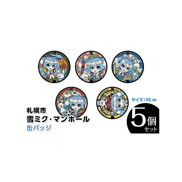 雪ミク ふるさと納税 缶バッジ 雪ミク ふるさと納税 缶バッジ - メルカリ