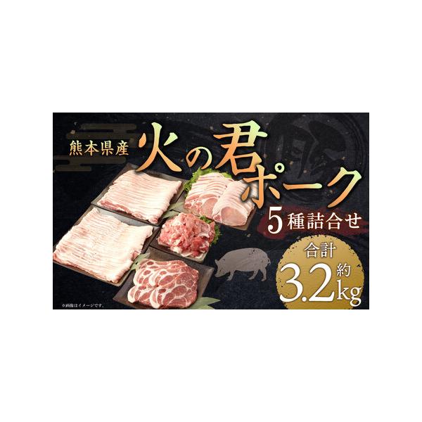 ふるさと納税 熊本県産 火の君ポークR 詰合せ 計約3.2kg 豚肉 肉 ふるさと納税 熊本県産 火の君ポークR 詰合せ 計約3.2kg 豚肉 肉