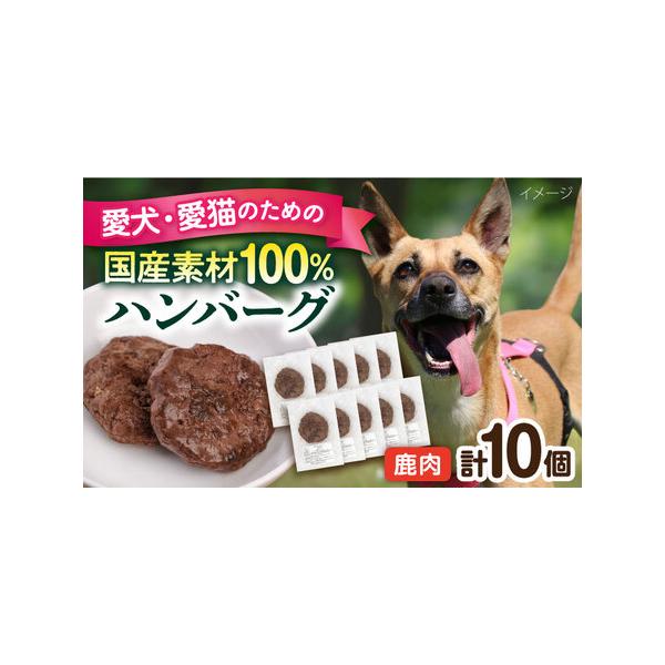 ■ 容量　・鹿肉ハンバーグ：10個（1個30g前後）　■ 配送について　ご入金確認後、2週間以内に発送いたします。　タイプ：【冷凍】