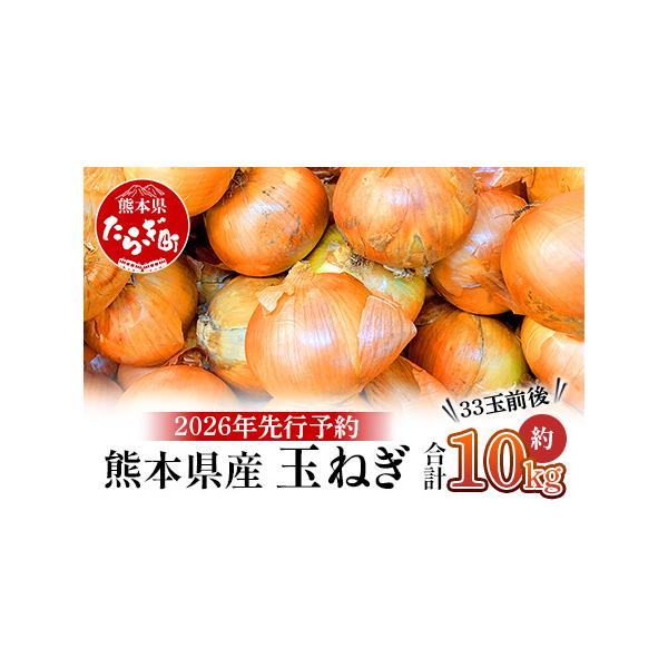 ■ 容量　玉ねぎ 10kg（33玉前後）■ 配送について　2026年4月下旬〜順次発送予定です。　※天候や発送状況により多少前後する場合がございますので、予めご了承ください。　タイプ：【常温】