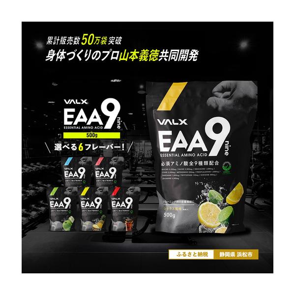 ふるさと納税 サプリ 筋トレ VALX EAA9 500g パウダー サプリ パイナップル風味 静岡県浜松市