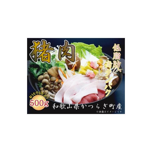 ■ 容量　いのしし肉（ぼたん鍋用）約500ｇ　　【賞味期限】　1か月■ 配送について　【受付期間】 〜 2026年3月25日　【発送期日】2026年2月上旬〜2026年3月下旬　タイプ：【冷凍】