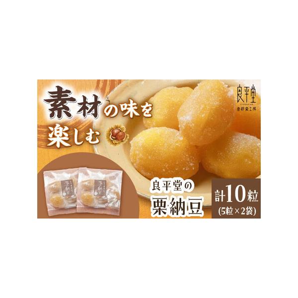 ■ 容量　栗納豆5粒入×2箱 計10粒【加工地】　岐阜県恵那市　■ 配送について　ご入金確認後2週間程度で発送　タイプ：【常温】【ギフト】