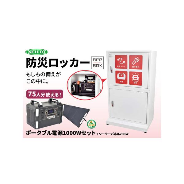 防災ロッカー パワーバンクセット BCP-2-Aの魅力と活用法