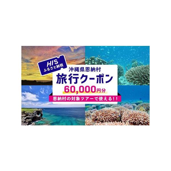 ■ 容量　HISふるさと納税クーポン6万円分　　沖縄県恩納村に1泊以上するHIS商品にご利用いただけます。　※発送物はございません。　　【有効期限】　寄附完了日から1年間（旅行終了日まで） ※復路は有効期限内の日程でお申込みください。■ 配...