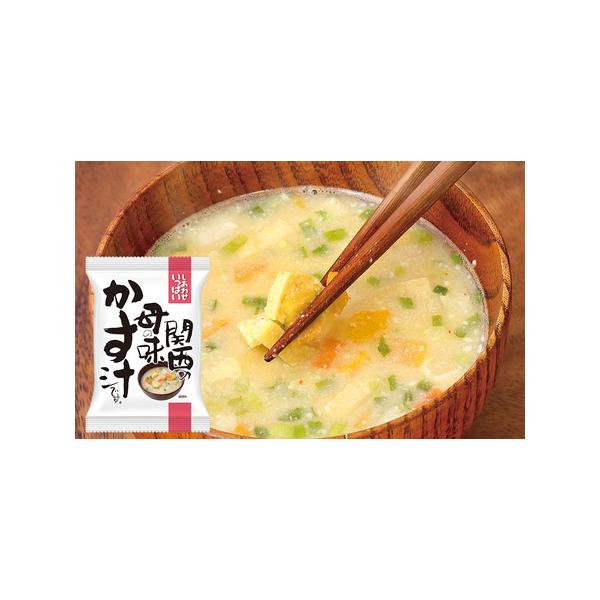 ■ 容量　■内容量　関西の母の味かす汁（15g）計10食 化粧箱入り　　■賞味期限　製造日より540日　　■アレルギー　小麦、豚肉、大豆　　■地場産品理由　当該自治体内において返礼品等の製造、加工その他の工程のうち主要な部分をおこない相応の...