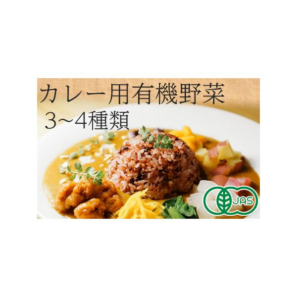 ■ 容量　カレーに使える季節ごとの旬の野菜、野菜3〜４種類をお届けします。　例えば1月はジャガイモ、ニンジン、スティックブロッコリー、サツマイモ、4月はジャガイモ、ニンジン、タマネギ、7月はジャガイモ、オクラ、ズッキーニ、ナス10月はジャガ...